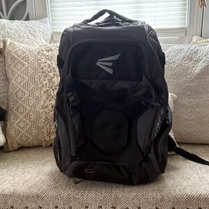 Easton Charcoal Backpack with Logo